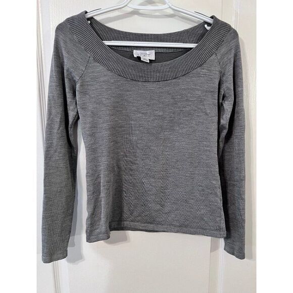 Ann Taylor Loft Tops - Ann Taylor Loft Long Sleeve Grey Shirt Small‎